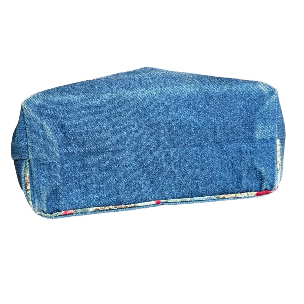 Bag Lady Embroidered Denim Cardinal Spring Bag - Picture 9 of 15